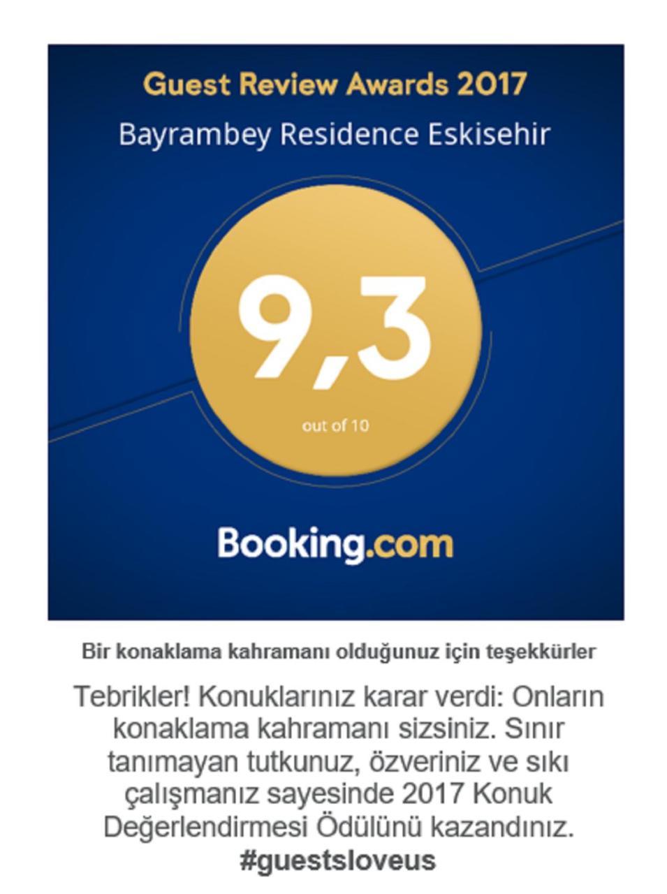 Bayrambey Residence Eskişehir Esterno foto